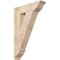 Ekena Millwork Traditional Traditional Smooth Bracket, Douglas Fir, 5 1/2"W x 24"D x 36"H BKT06X24X36TRA01SDF - alternate 1